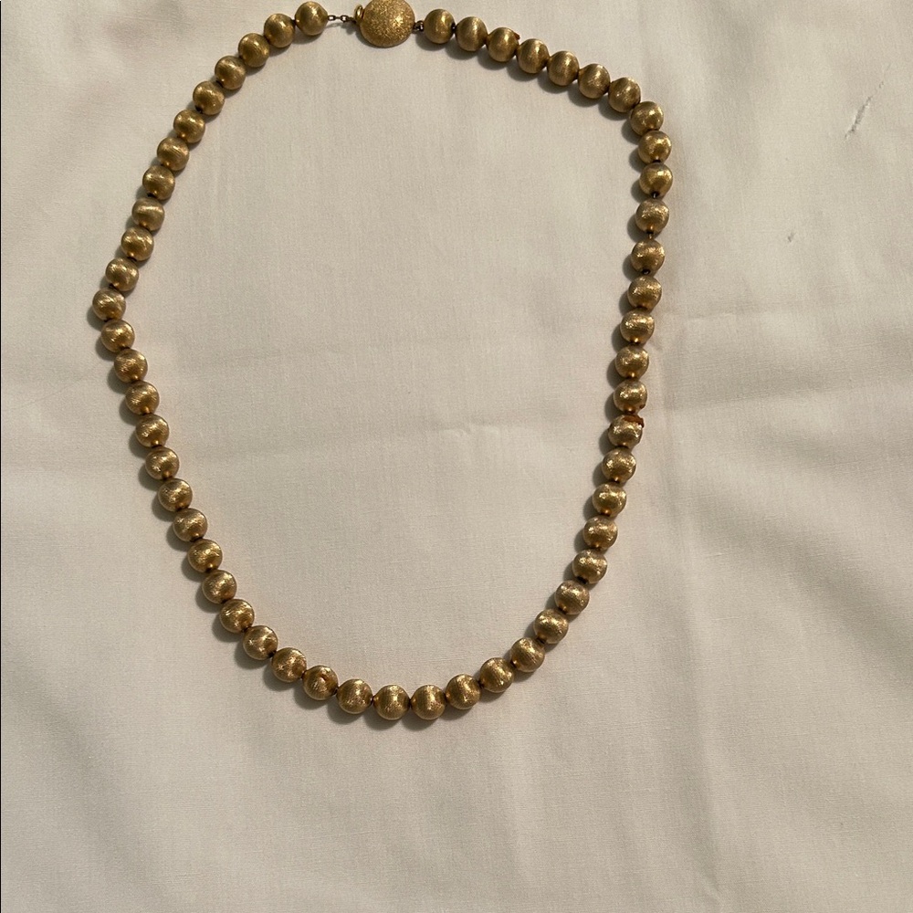 Monet Goldtone Necklace